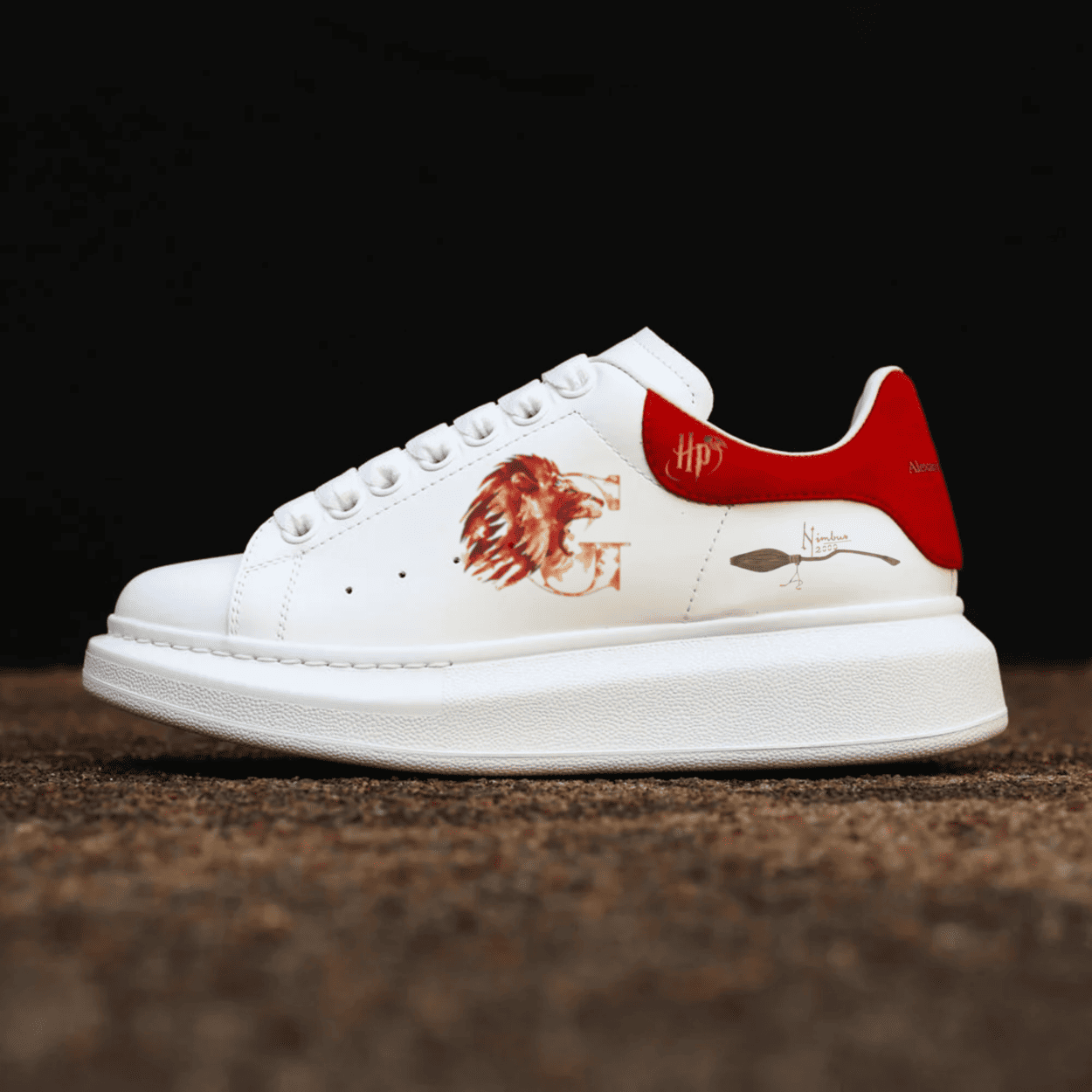 Exclusive: Custom HP Alx McQ Casual Shoes and Sneakers + *FREE GIFTS 1x Pair of Socks* - LIMITED EDITION