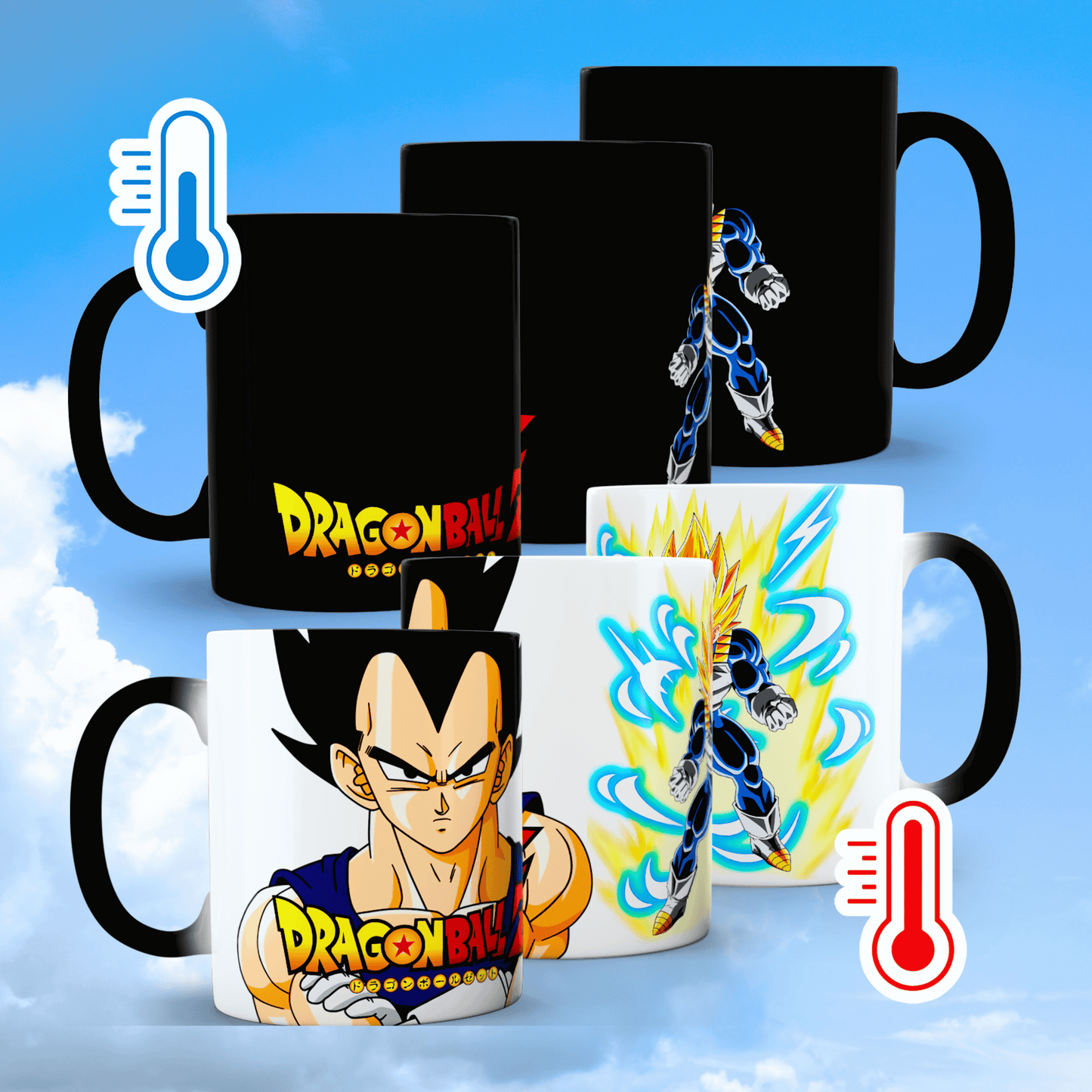 Exclusive: Customized Dragon Ball Magic Mug 11 oz / 325ml - LIMITED EDITION