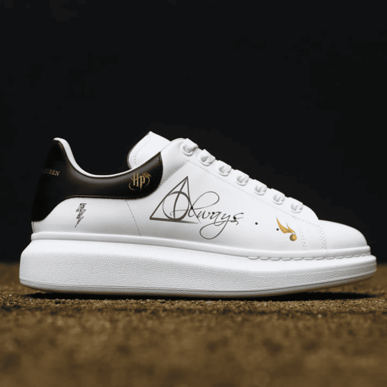 Exclusive: Custom HP Alx McQ Casual Shoes and Sneakers + *FREE GIFTS 1x Pair of Socks* - LIMITED EDITION