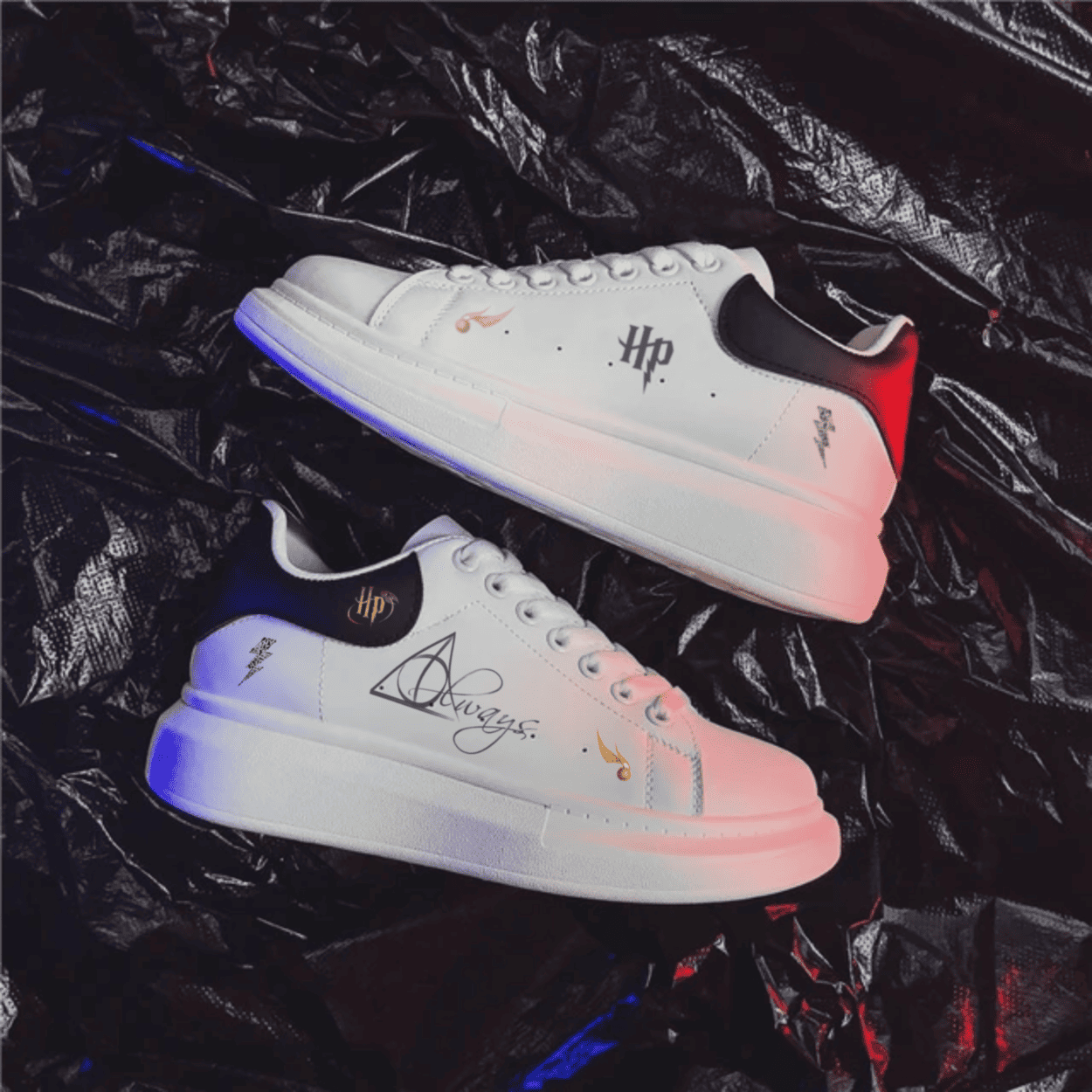 Exclusive: Custom HP Alx McQ Casual Shoes and Sneakers + *FREE GIFTS 1x Pair of Socks* - LIMITED EDITION