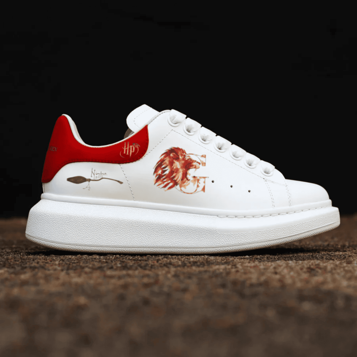 Exclusive: Custom HP Alx McQ Casual Shoes and Sneakers + *FREE GIFTS 1x Pair of Socks* - LIMITED EDITION