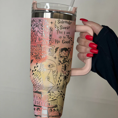 Exclusive: Customized HP STLY Quencher Tumbler 40 oz / 1.2L + *FREE GIFTS Set 5x Straw Covers* - LIMITED EDITION