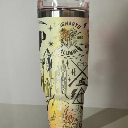 Exclusive: Customized HP STLY Quencher Tumbler 40 oz / 1.2L + *FREE GIFTS Set 5x Straw Covers* - LIMITED EDITION