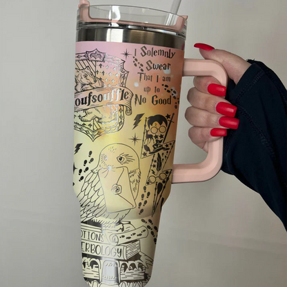 Exclusive: Customized HP STLY Quencher Tumbler 40 oz / 1.2L + *FREE GIFTS Set 5x Straw Covers* - LIMITED EDITION