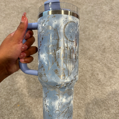 Exclusive: Customized HP STLY Quencher Tumbler 40 oz / 1.2L + *FREE GIFTS Set 5x Straw Covers* - LIMITED EDITION