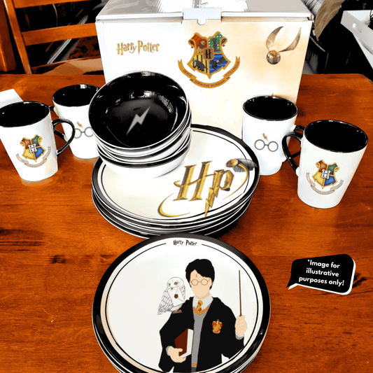 Exclusive: HP Signature Custom Dinnerware Set 8x pcs + *FREE GIFTS 4x Coasters* - LIMITED EDITION