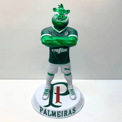 Exclusive: Mascot Statue + Customized Verdão Shield Trophy COMBO + *GIFTS 1x Keychain* - LIMITED EDITION