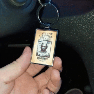 Exclusive: 3D Lenticular HP Daily Prophet and Undesirable Keyrings - LIMITED EDITION
