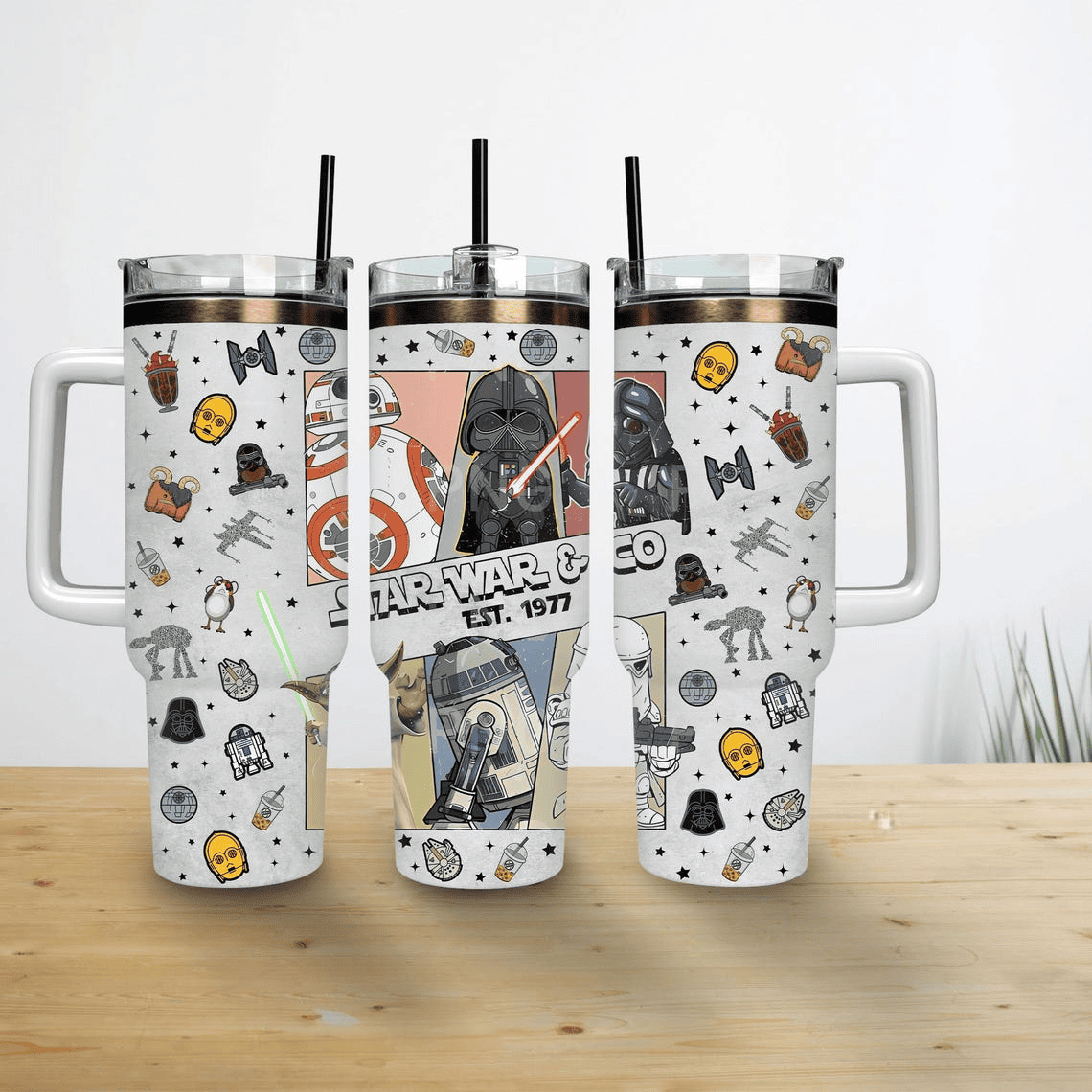 Exclusive: Customized SW STLY Quencher Tumbler 40 oz / 1.2L + *FREE GIFTS Set 6x Straw Covers* - LIMITED EDITION