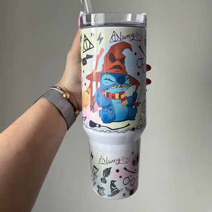 Exclusive: Customized HP STLY Quencher Tumbler 40 oz / 1.2L + *FREE GIFTS Set 5x Straw Covers* - LIMITED EDITION
