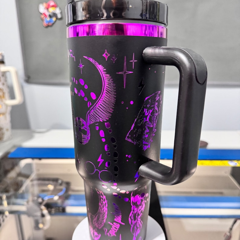 Exclusive: Customized HP STLY Quencher Tumbler 40 oz / 1.2L + *FREE GIFTS Set 5x Straw Covers* - LIMITED EDITION