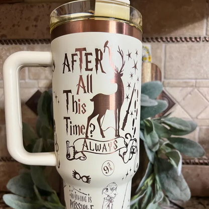 Exclusive: Customized HP STLY Quencher Tumbler 40 oz / 1.2L + *FREE GIFTS Set 5x Straw Covers* - LIMITED EDITION