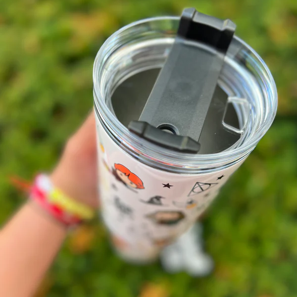 Exclusive: Customized HP STLY Quencher Tumbler 40 oz / 1.2L + *FREE GIFTS Set 5x Straw Covers* - LIMITED EDITION