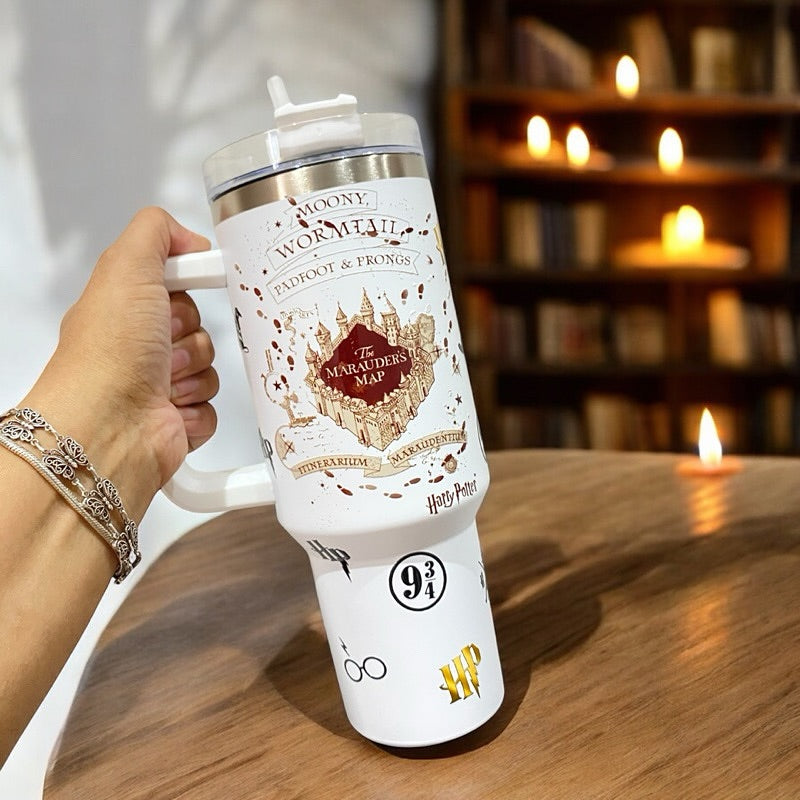 Exclusive: Customized HP STLY Quencher Tumbler 40 oz / 1.2L + *FREE GIFTS Set 5x Straw Covers* - LIMITED EDITION