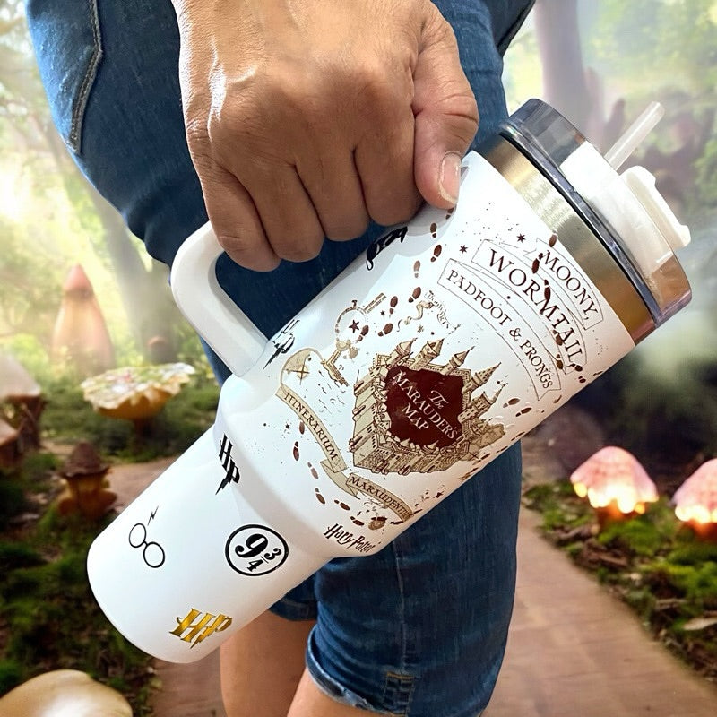 Exclusive: Customized HP STLY Quencher Tumbler 40 oz / 1.2L + *FREE GIFTS Set 5x Straw Covers* - LIMITED EDITION