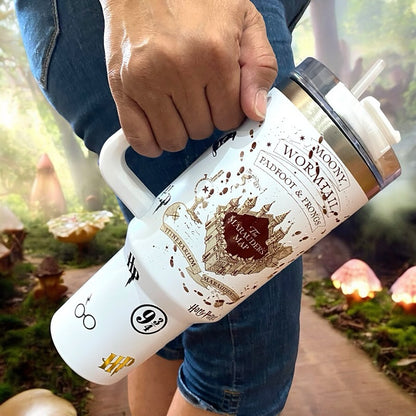 Exclusive: Customized HP STLY Quencher Tumbler 40 oz / 1.2L + *FREE GIFTS Set 5x Straw Covers* - LIMITED EDITION