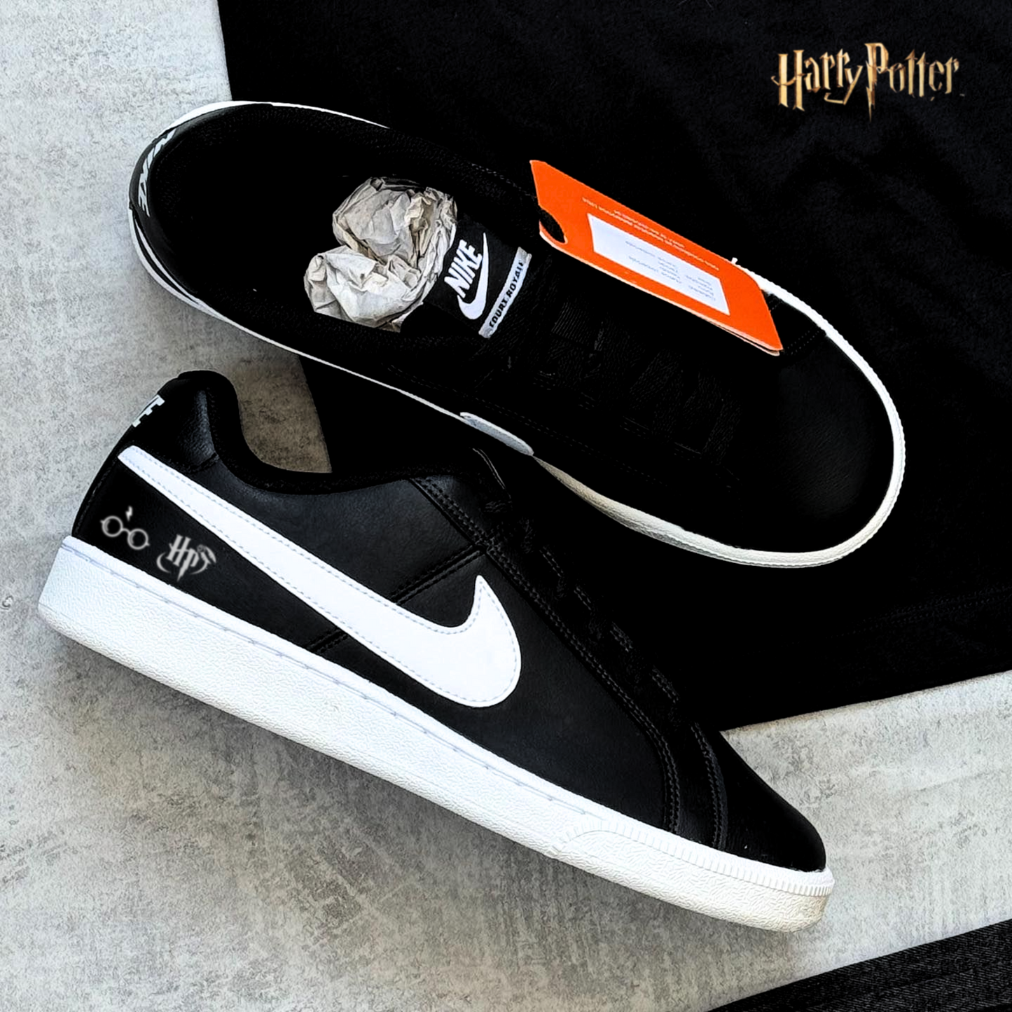 Exclusive: HP CourtRoyale Custom Shoes and Sneakers + *FREE GIFTS 1x Pair of Socks* - LIMITED EDITION
