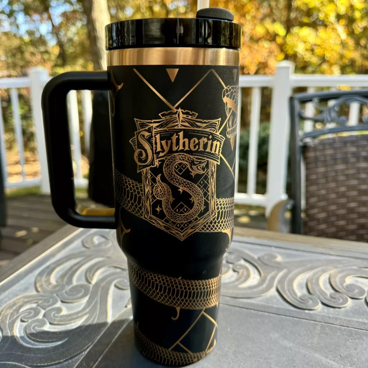Exclusive: Customized HP STLY Quencher Tumbler 40 oz / 1.2L + *FREE GIFTS Set 5x Straw Covers* - LIMITED EDITION