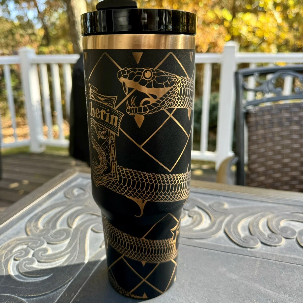 Exclusive: Customized HP STLY Quencher Tumbler 40 oz / 1.2L + *FREE GIFTS Set 5x Straw Covers* - LIMITED EDITION