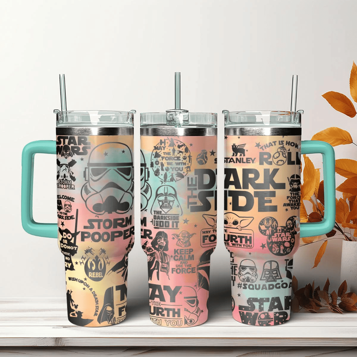 Exclusive: Customized SW STLY Quencher Tumbler 40 oz / 1.2L + *FREE GIFTS Set 6x Straw Covers* - LIMITED EDITION