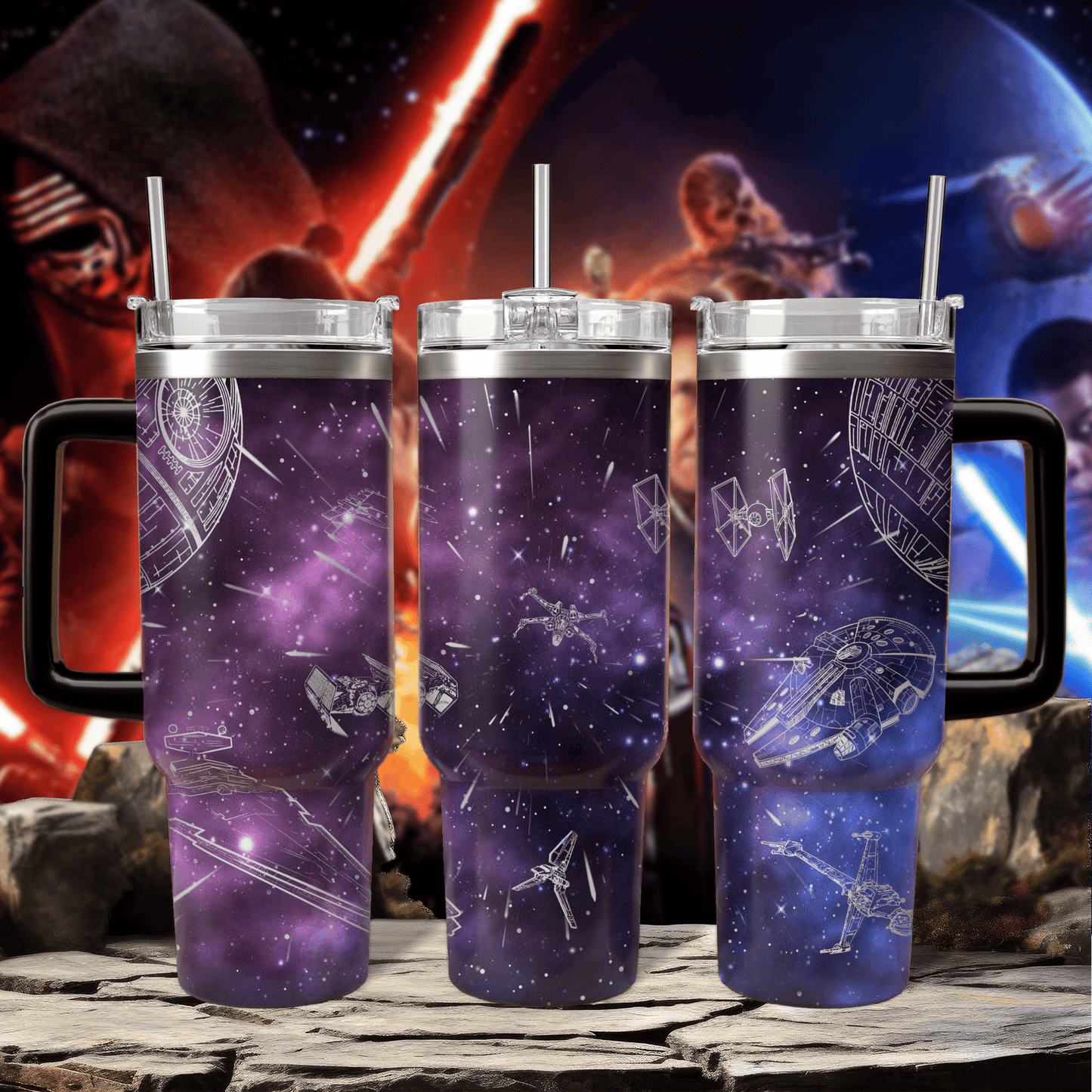 Exclusive: Customized SW STLY Quencher Tumbler 40 oz / 1.2L + *FREE GIFTS Set 6x Straw Covers* - LIMITED EDITION