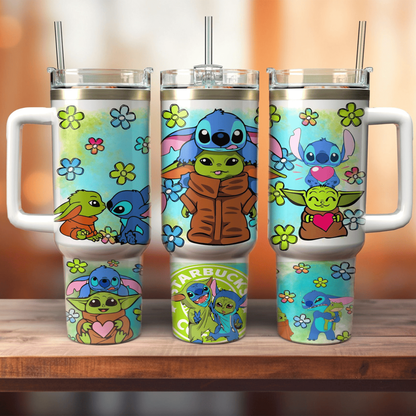 Exclusive: Customized SW STLY Quencher Tumbler 40 oz / 1.2L + *FREE GIFTS Set 6x Straw Covers* - LIMITED EDITION